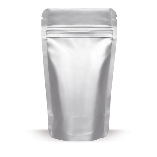 Doypack aluminiowy — Szczegół materiału z naciskiem na grubość folii i jakość wykonania